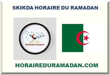 SKIKDA HORAIRE DU RAMADAN